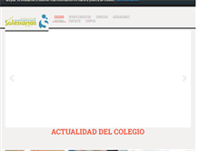 Tablet Screenshot of hescuela.salesianas.com