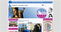 Desktop Screenshot of cadiz.salesianas.com