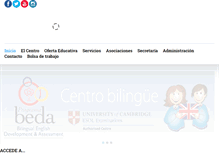 Tablet Screenshot of majerez.salesianas.com