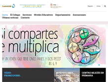 Tablet Screenshot of ecija.salesianas.com